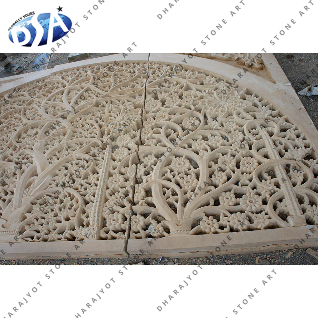 Villa And Hotel Decoration Marble Jali