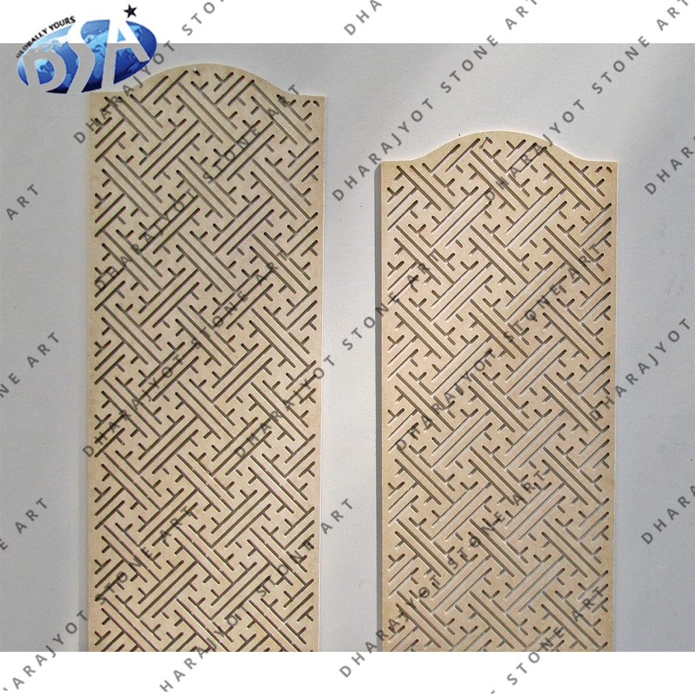 Custom Laser Cutting Residential Stone Jali Screen