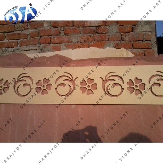 Polished Decorative Sandstone Elevation Jali
