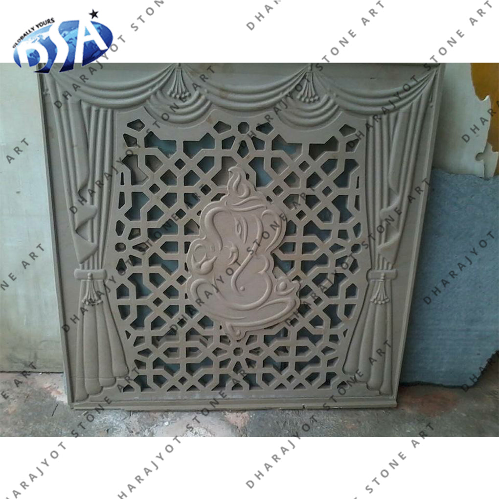 Square Sandstone Jali Screen