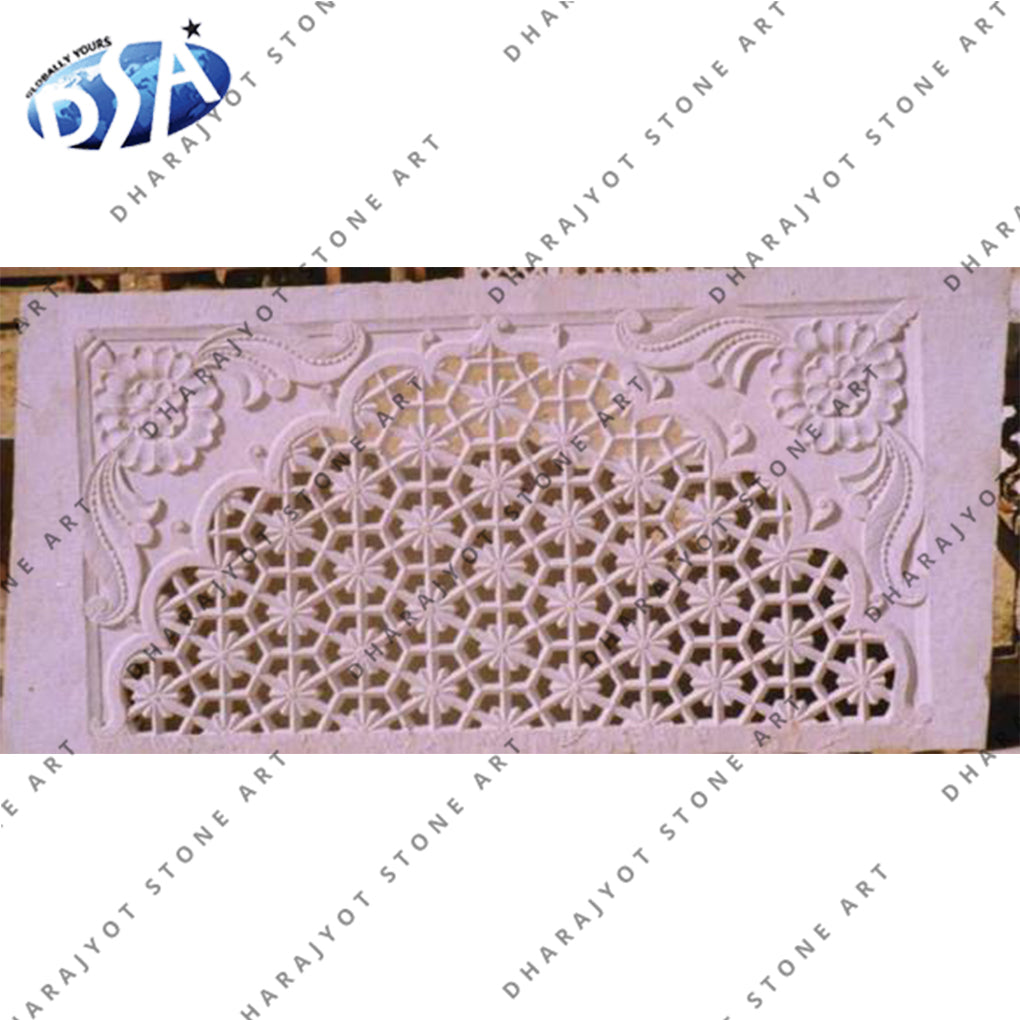 Decorative Marble Stone Temple Partition Jali