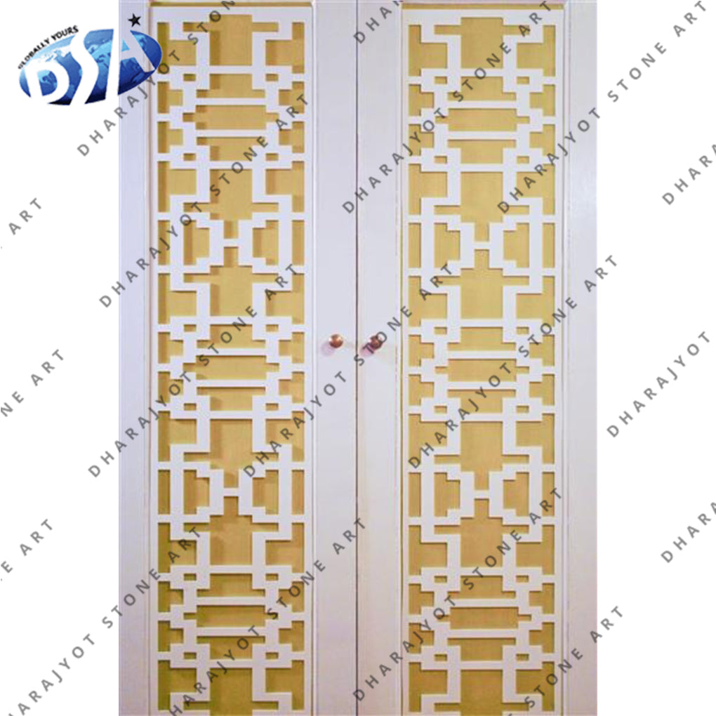 Home Main Gate Interior Marble Stone Jali