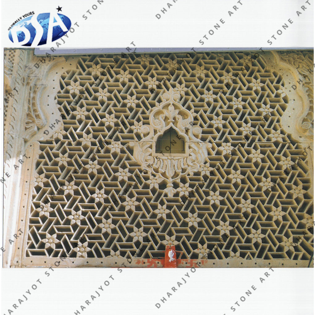 Antique Finishing Marble Jali