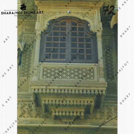Sandstone Work Design Jharokha