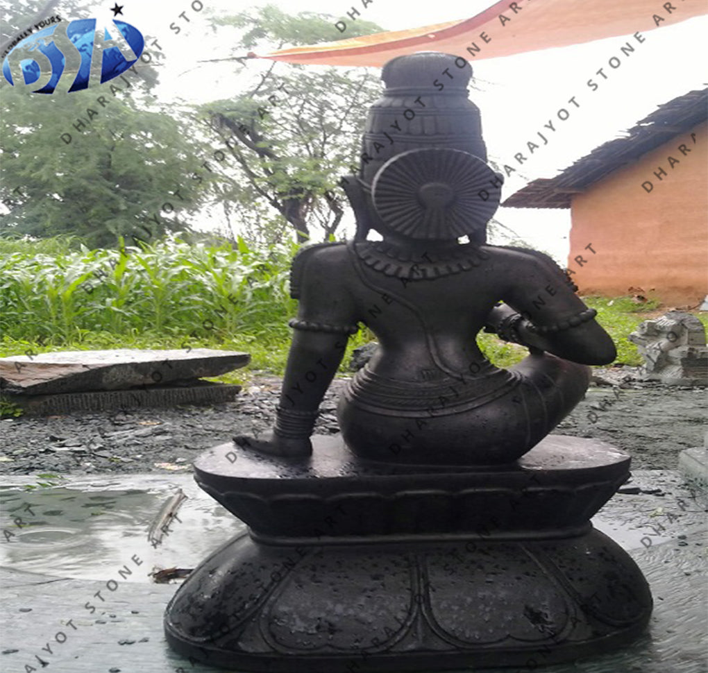 Black Marble Deeting Kali Mata Statue