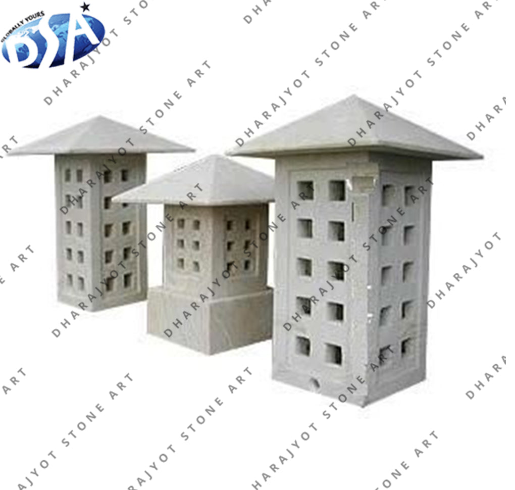 White Sandstone Lamp