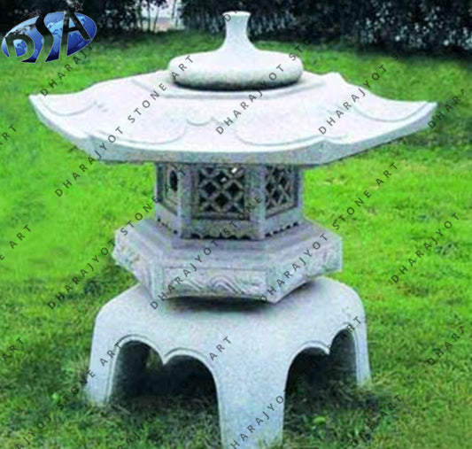 Outdoor Garden Decoration Stone Lamp