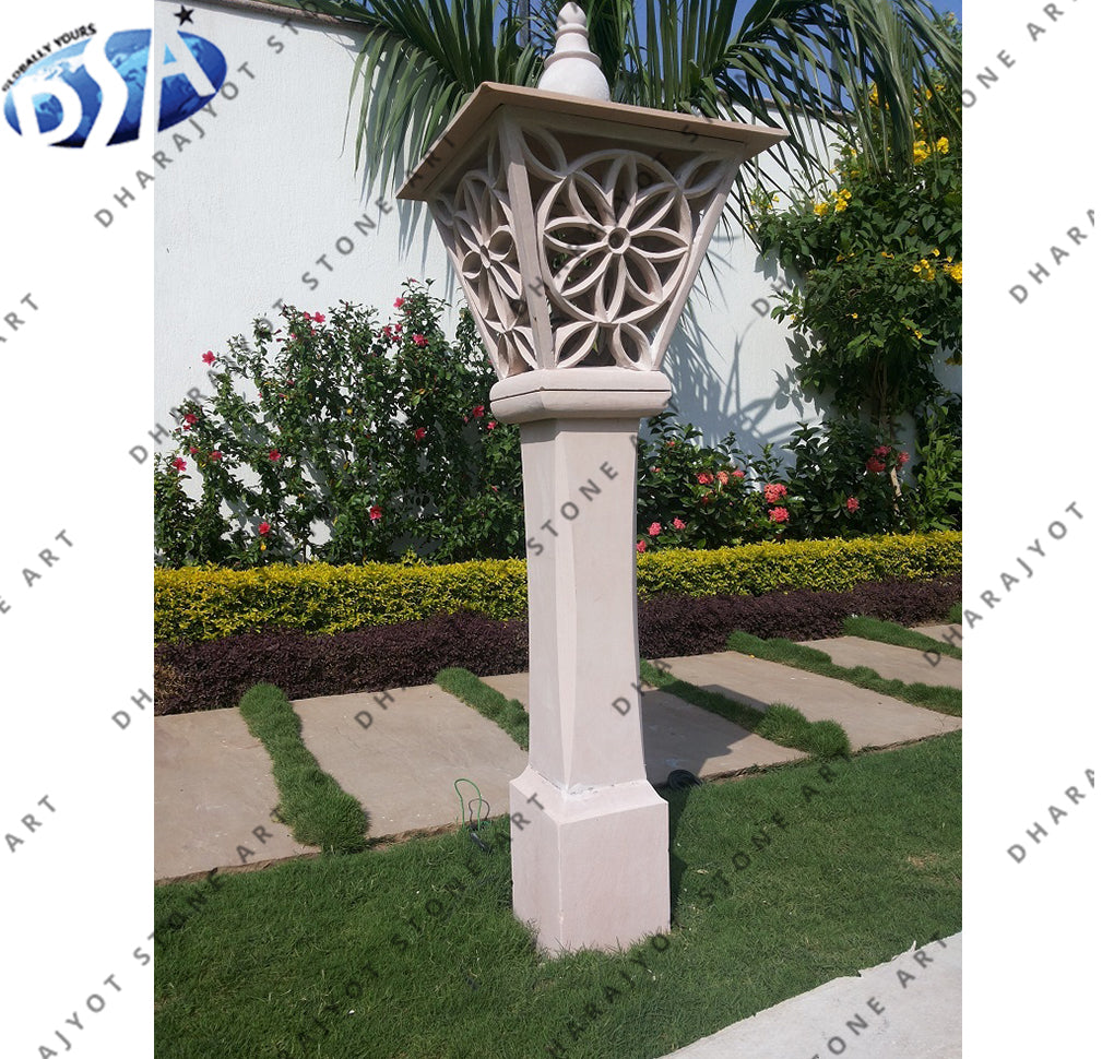 Sandstone Garden Lights Lamp