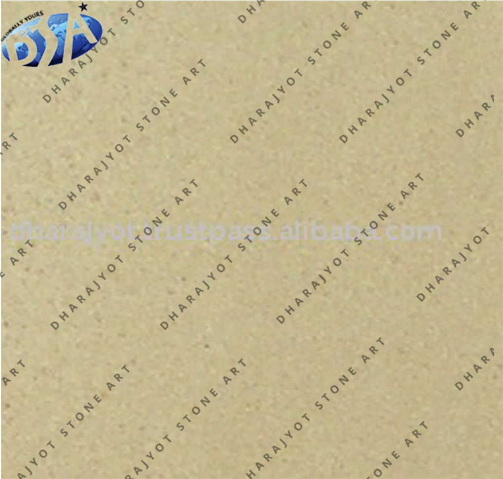 Polished Yellow Limestone Slab