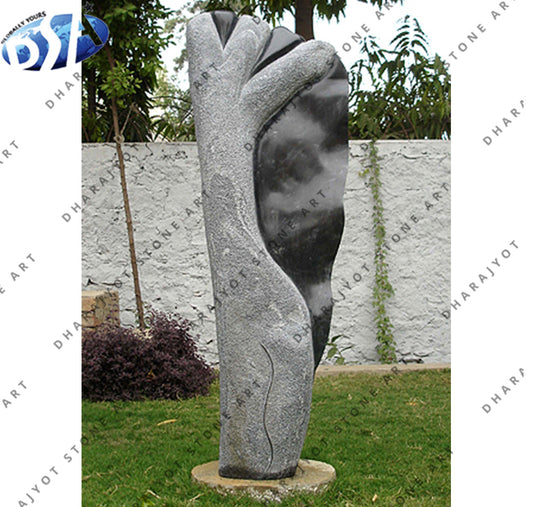 Garden Decoration Marble Stone Modern Style Abstract Sculpture