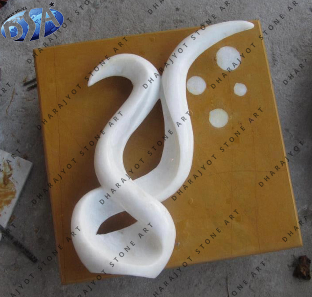 White Indoor Decoration Marble Modern Art