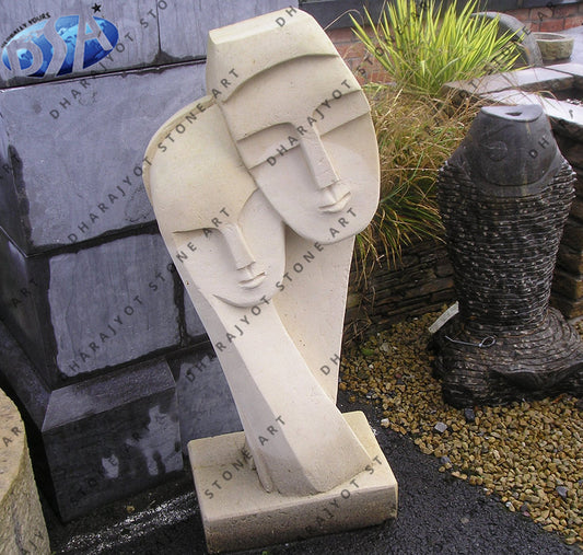 Decorative Stone Sculpture Modern Art