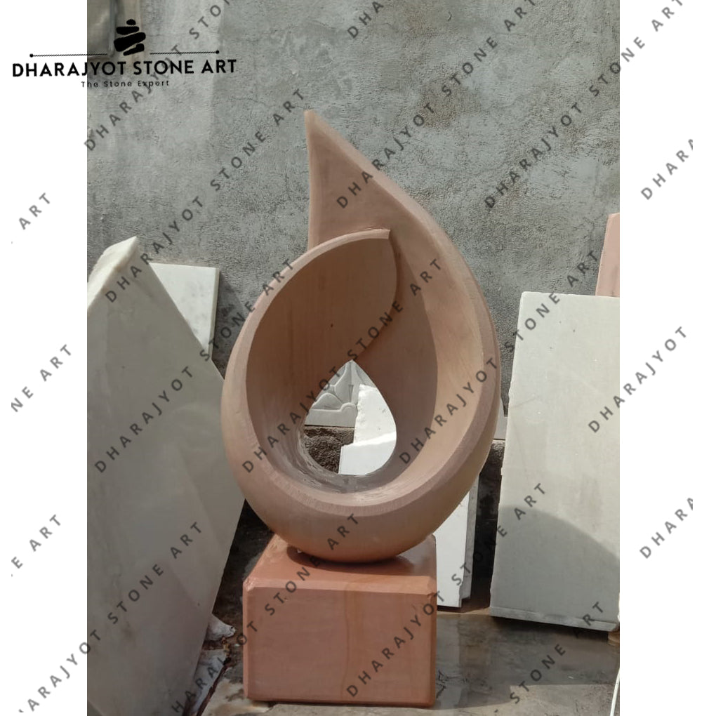 Elegant Hand-Carved Design Modern Art