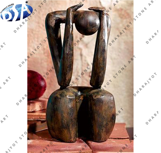 Luxury Living Home Decoration Stone Abstract Statue
