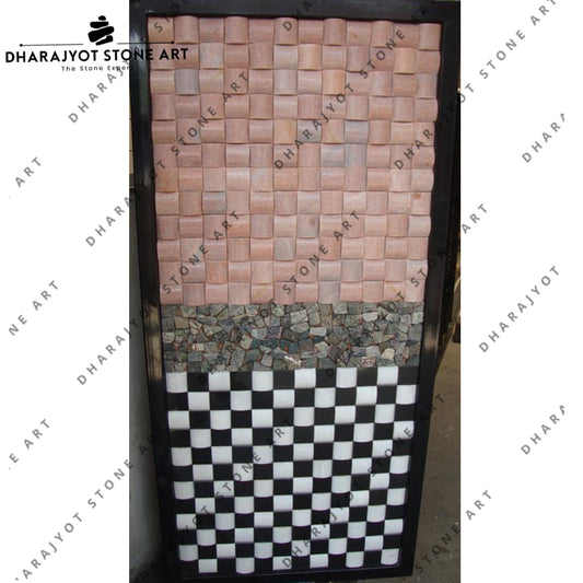 Mix Red Stone Mould Mosaic