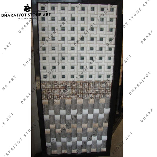 White Marble Home Decorative Mould Mosaic