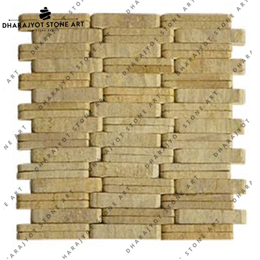 Luxury Castle Yellow Mould Mosaic