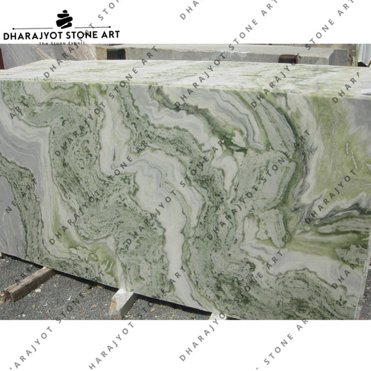 Green Mint Onyx Marble Stone Slab