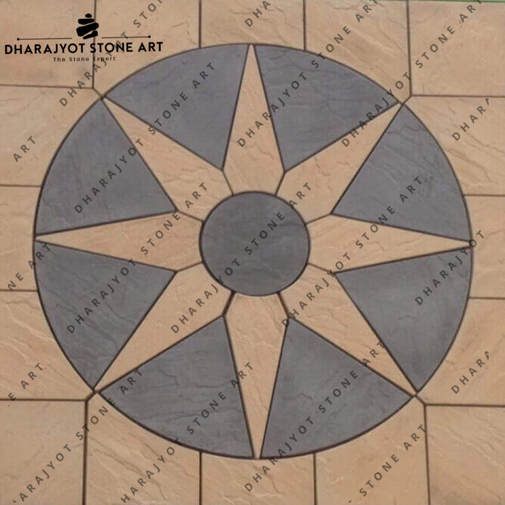 Lalitpur yellow & Kandla grey Paving