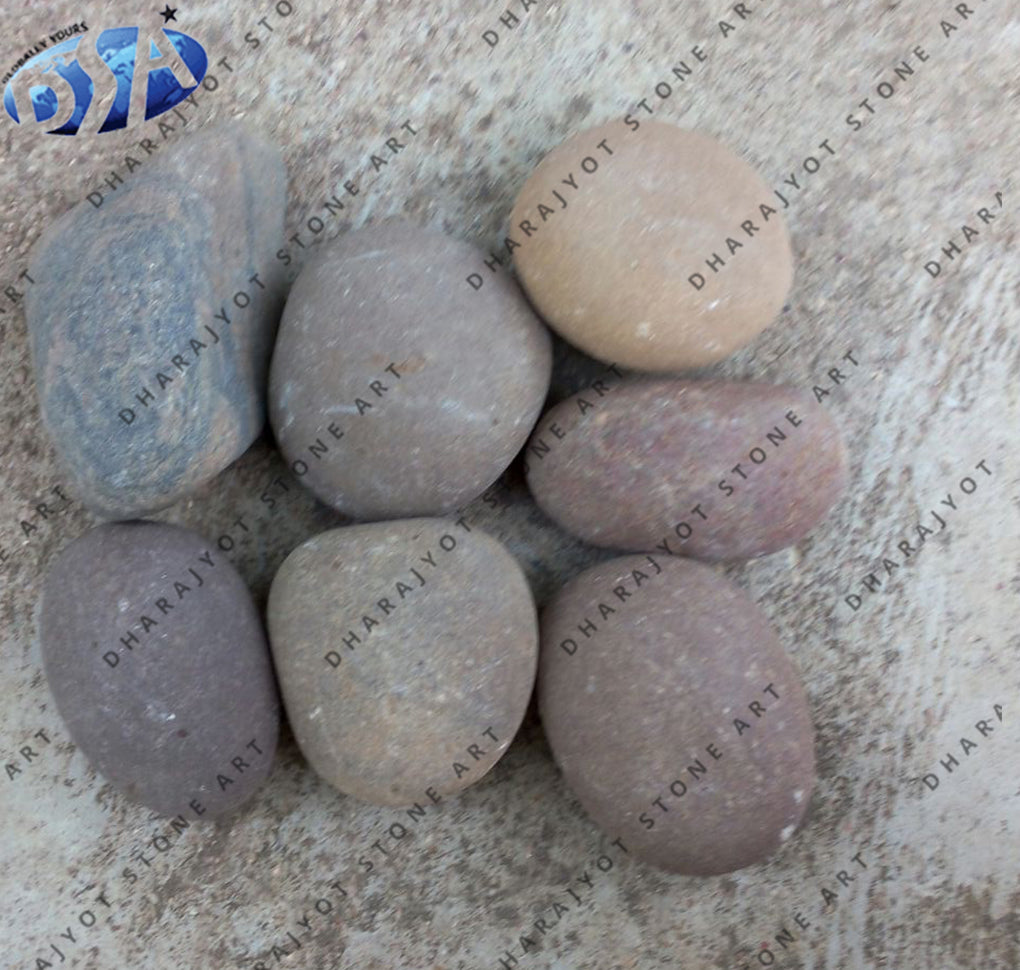 Polished Grey River Pebble Stone