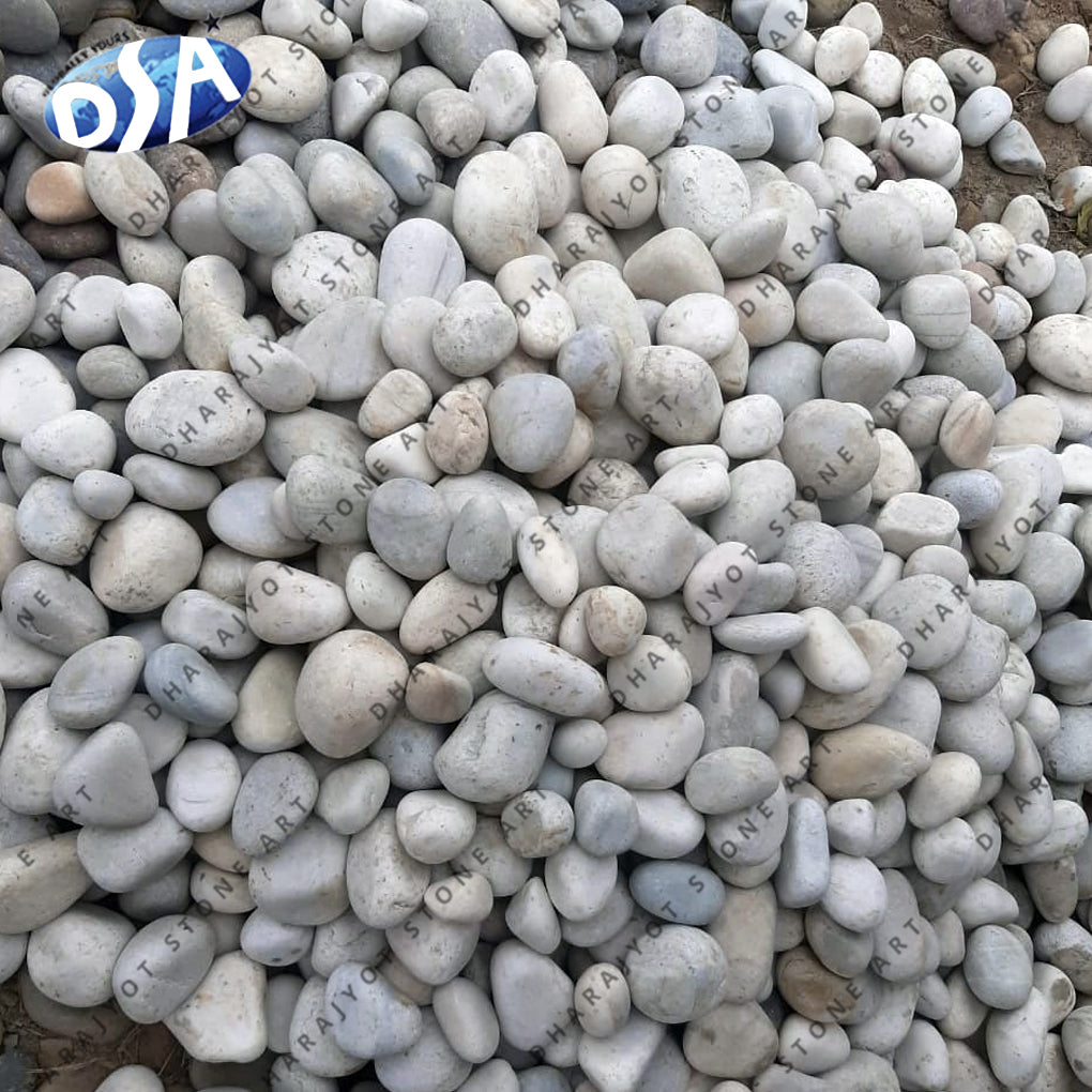 Modern White Stone Decoration Pebbles
