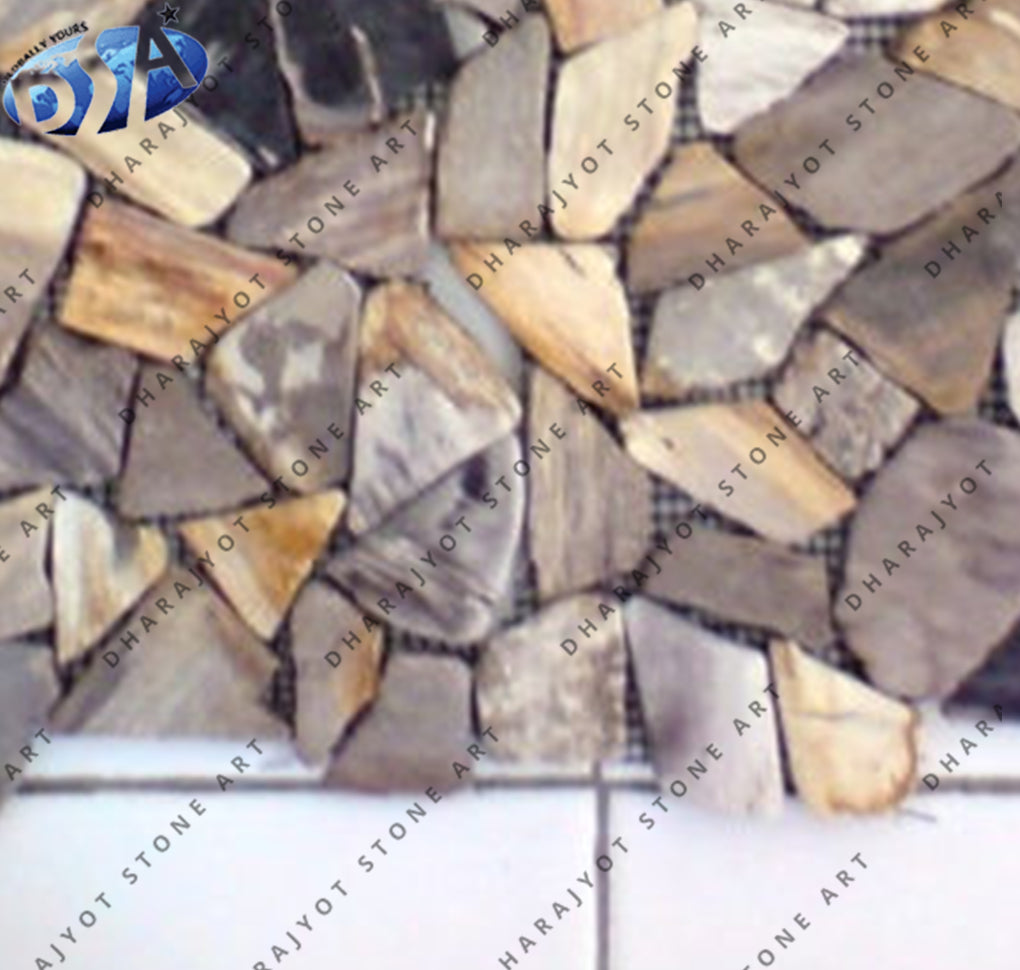 Yellow Rusty Loose Stone Pebble