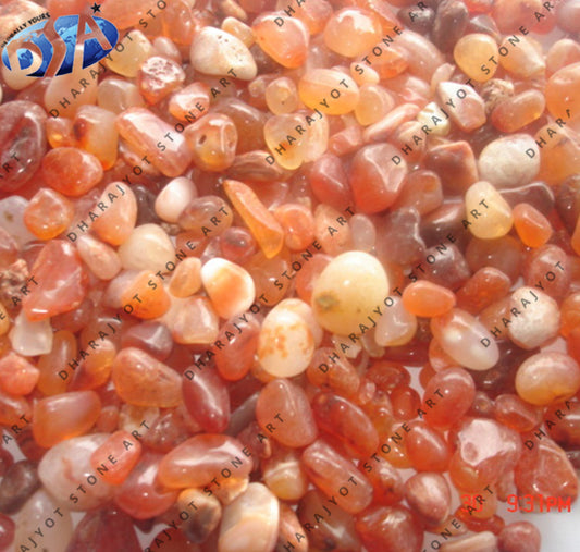 Polished Red Agate small Pebbles Decorative