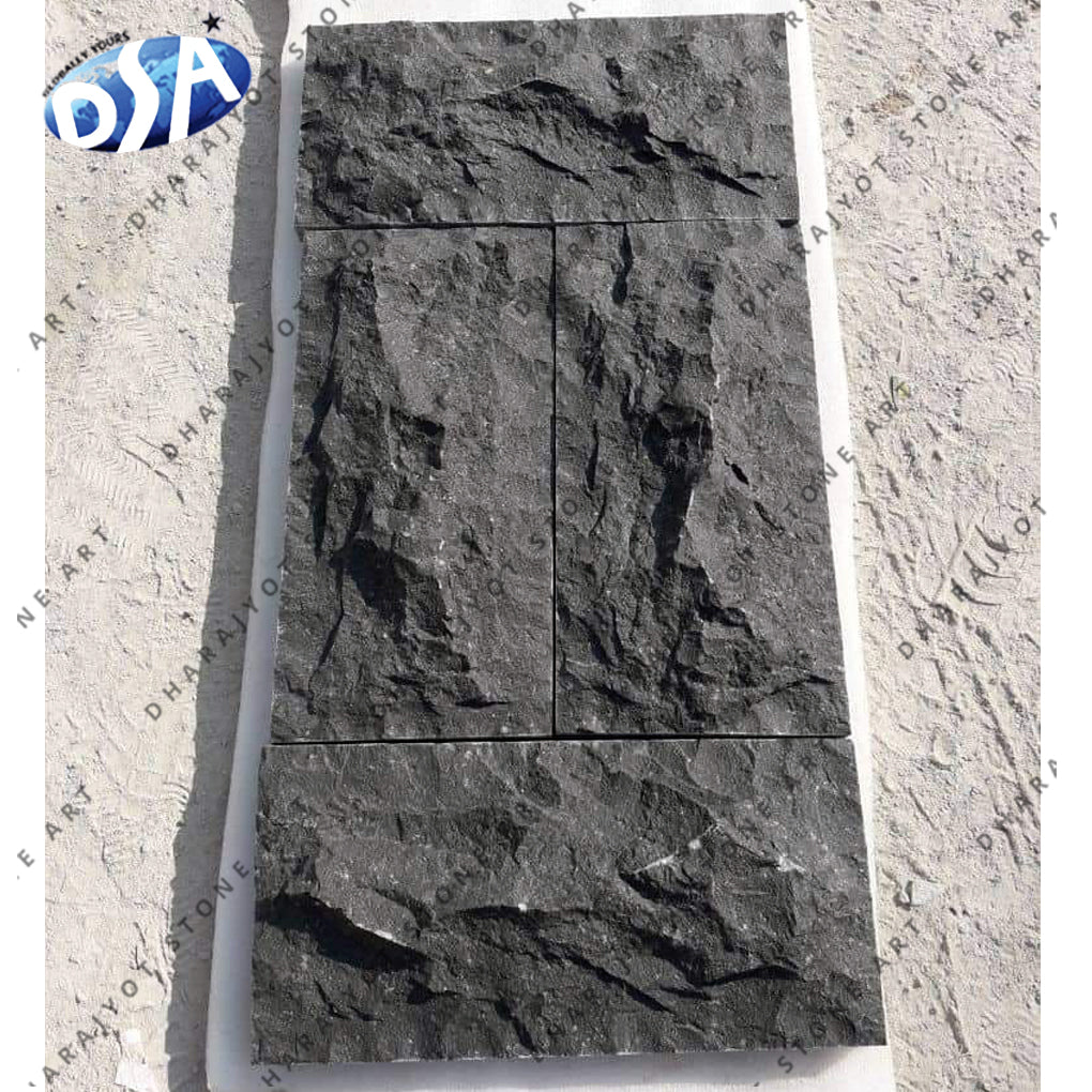 Black Polished Marble Regular Mosaic