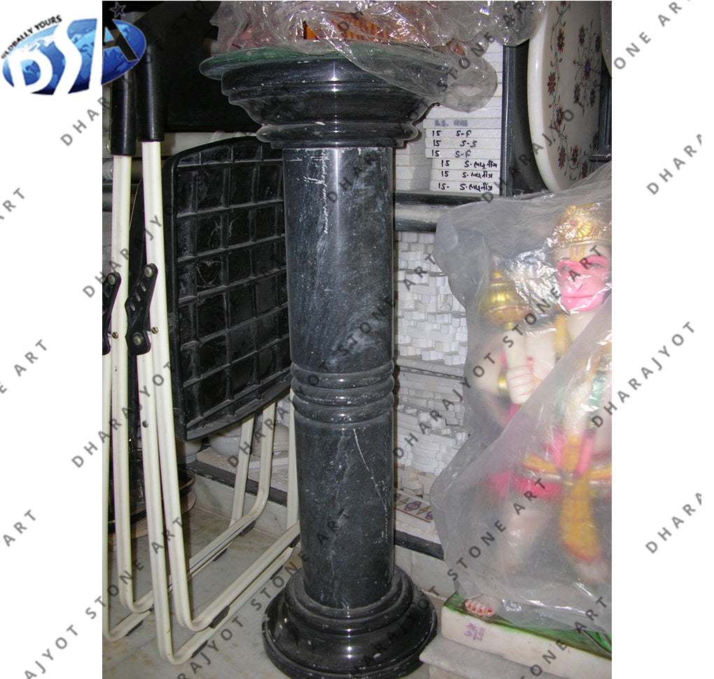 Natural Marble Stone Home Decoration Column Pillar