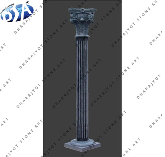 Outdoor Garden Ornament Stone Column Pillar