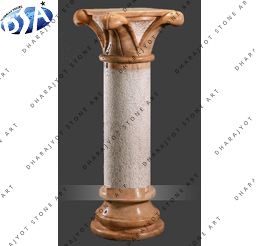 Modern Design Home Exterior Decorative Natural Stone Pillars