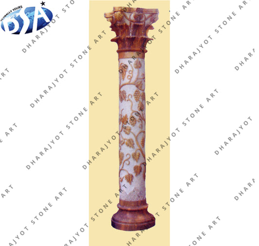 Decorative Roman Columns For House Stone Pillar