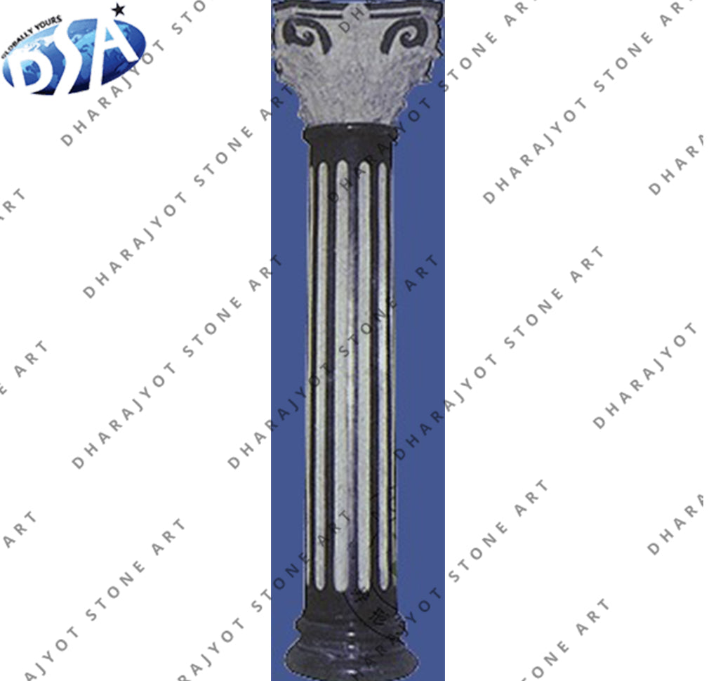 High End Custom Marble Pillar