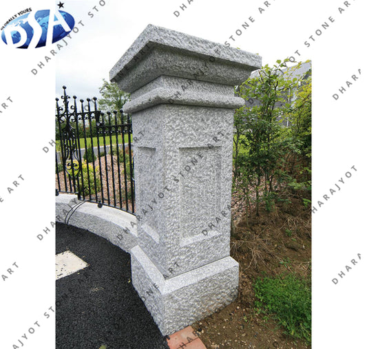 Grey Granite Pillar