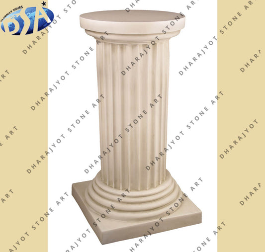 Customized Marble Stone Pillar Pedestal & Plinths