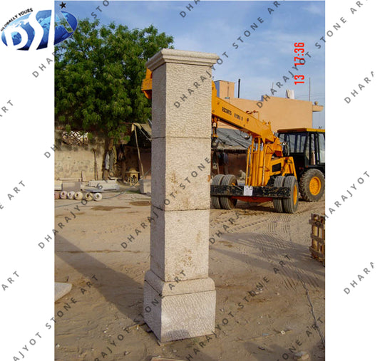 Stone Gate Pillar Design