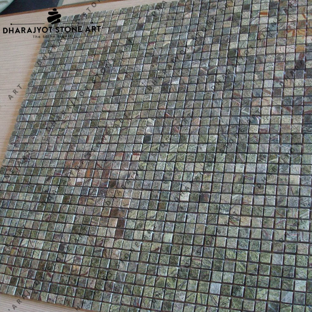 Natural Rusty Stone Polish And Tumble Mosaic