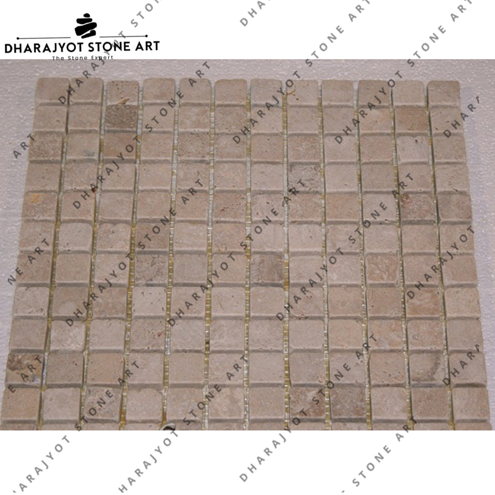 Square Shaped Polish And Tumble Mosaic