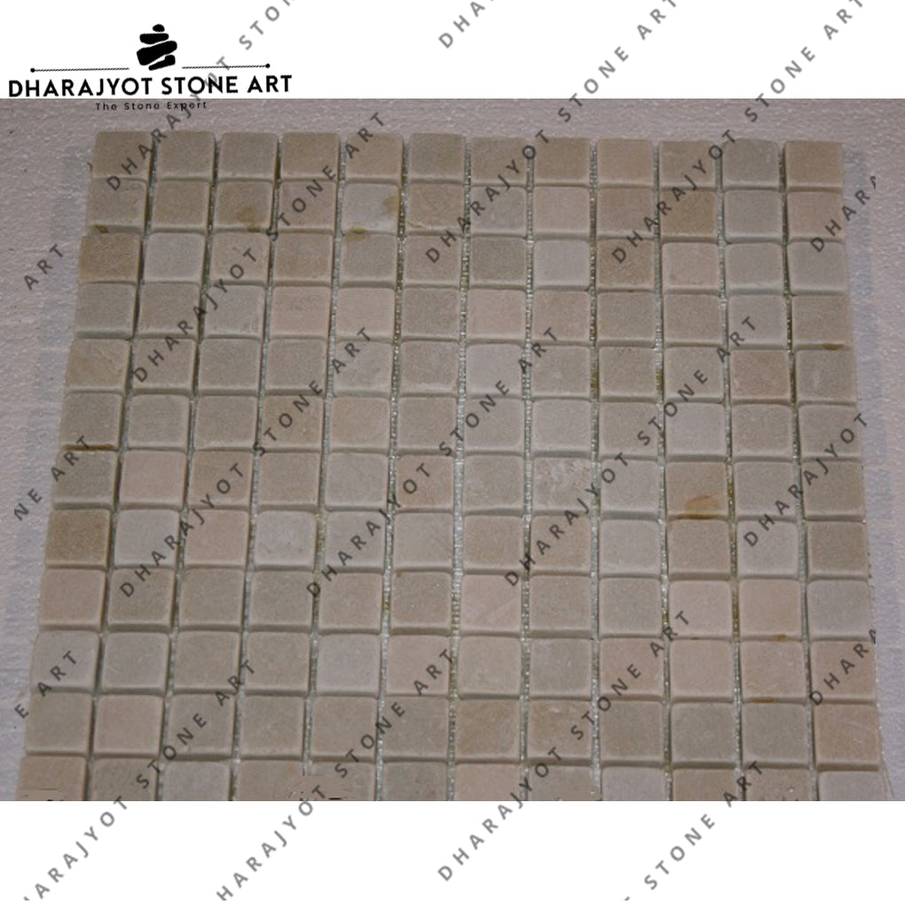 Natural Marble Stone Polish And Tumble Mosaic