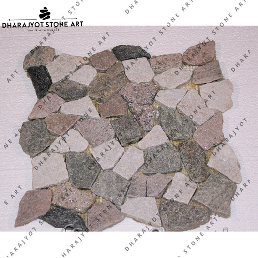 Crystal Mix Colour Marble Regular Mosaic