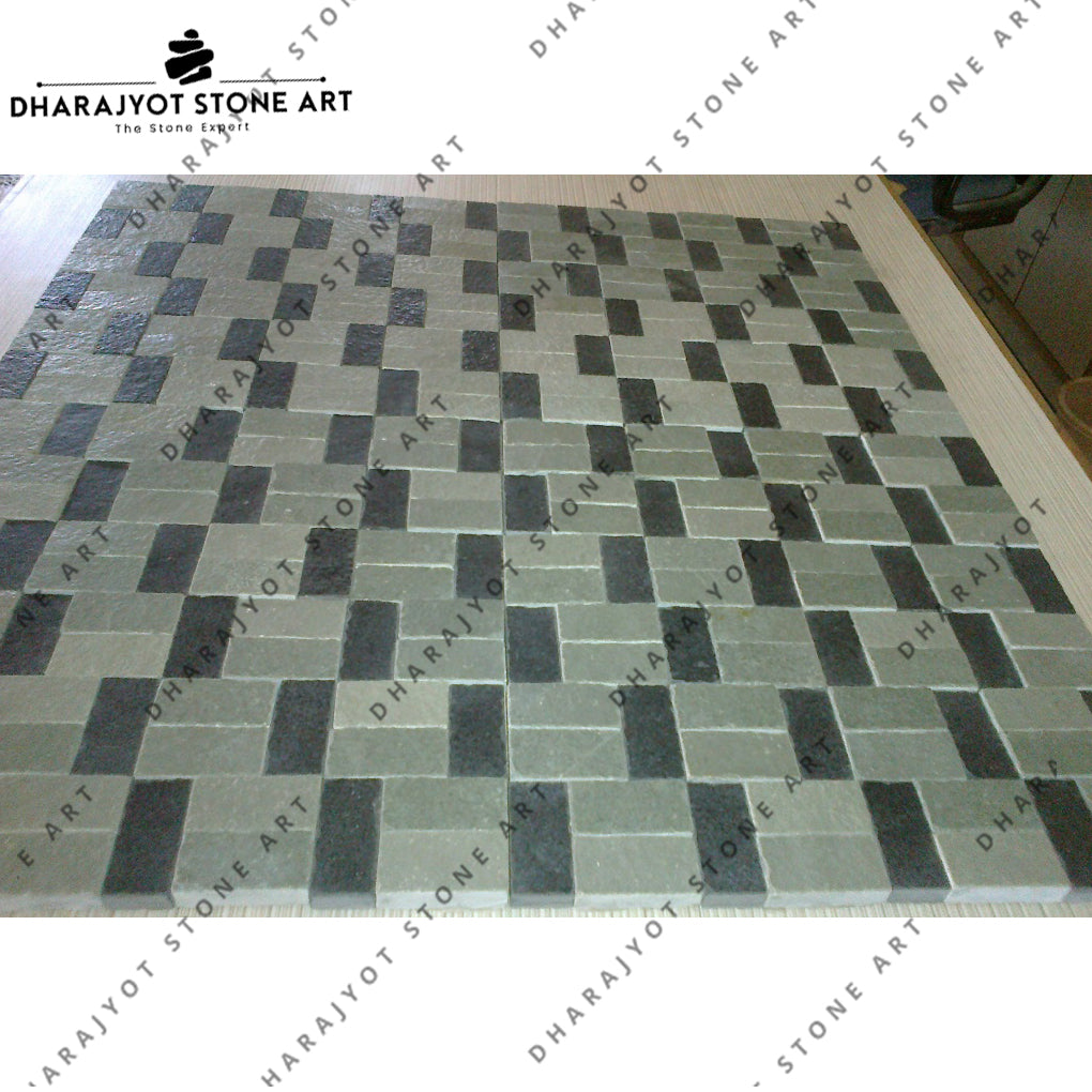 Kota Grey Stone Regular Mosaics