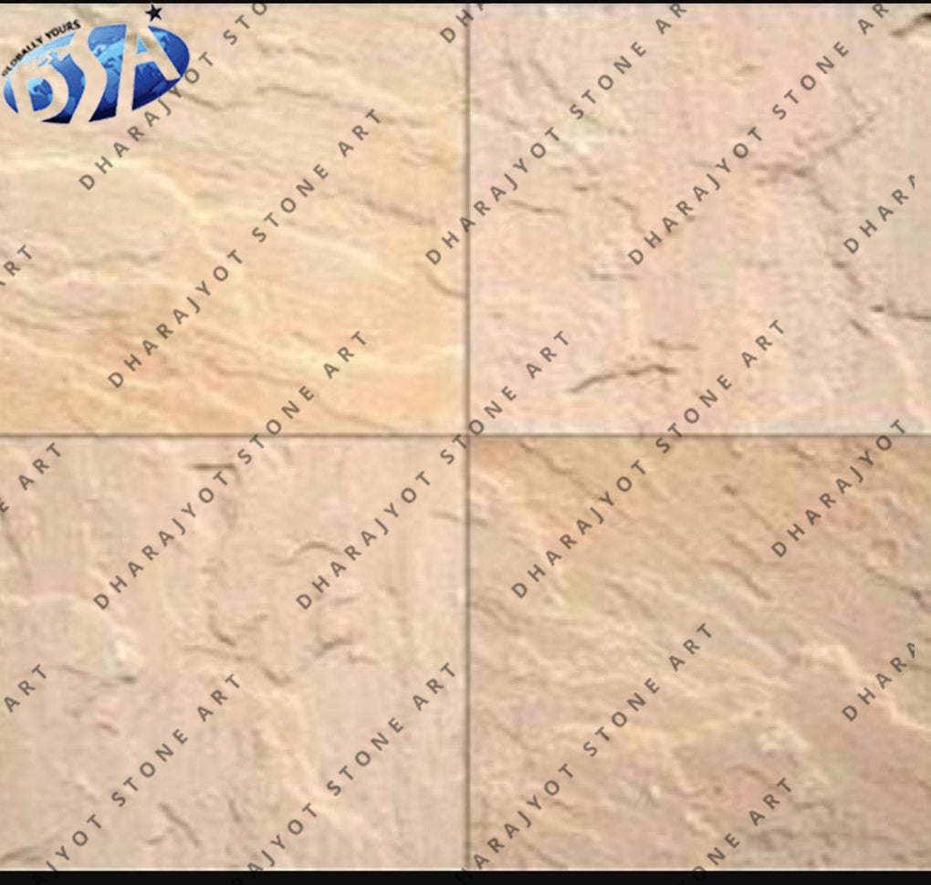 Buff Brown Natural Sandstone Tiles