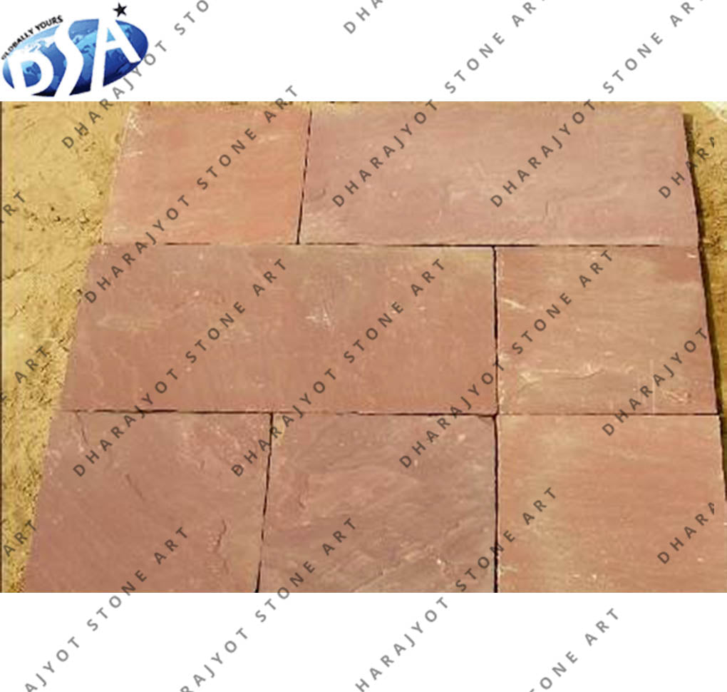 Agra Red Sandstone Tile