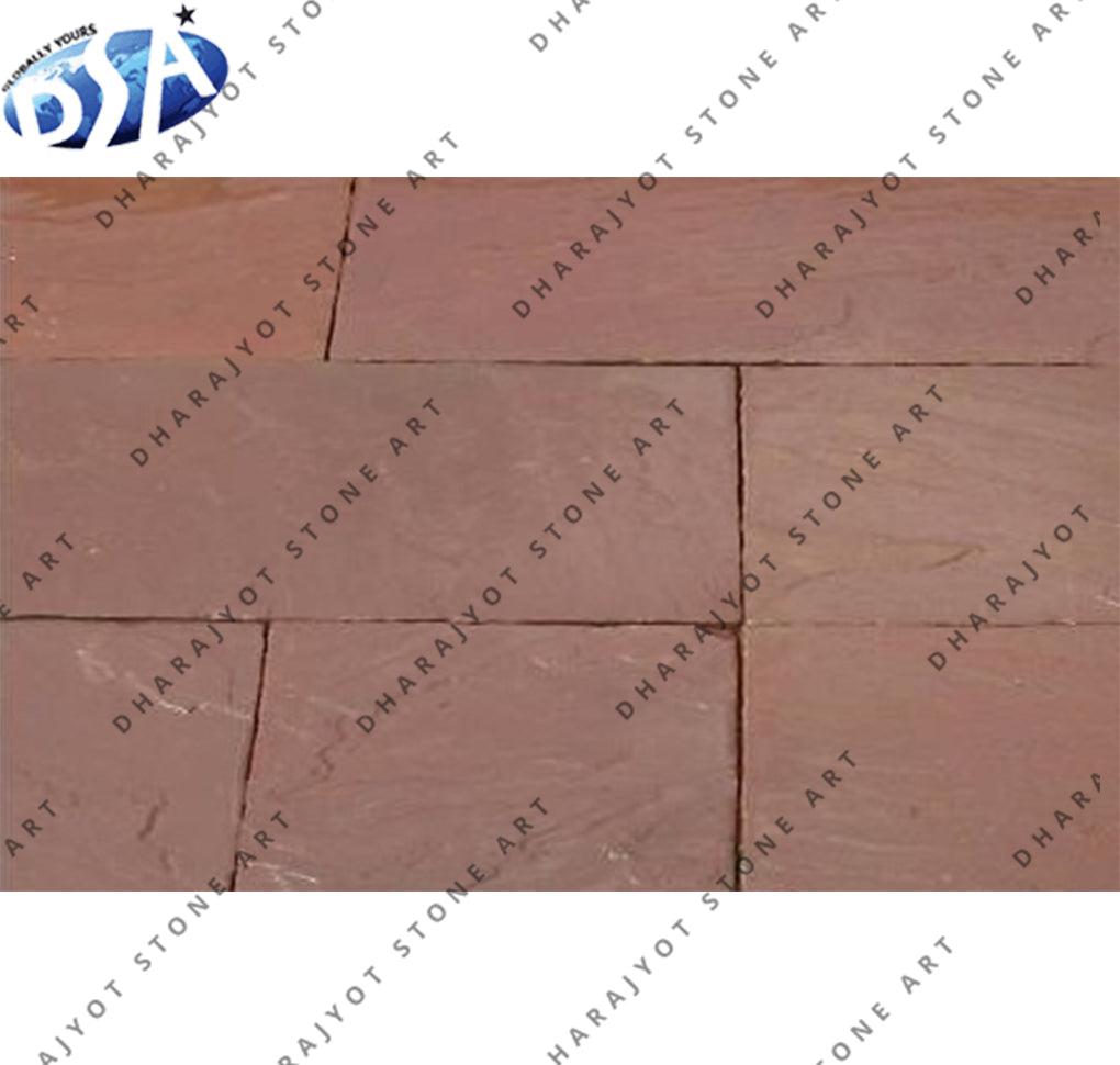 Agra Red Sandstone Tile