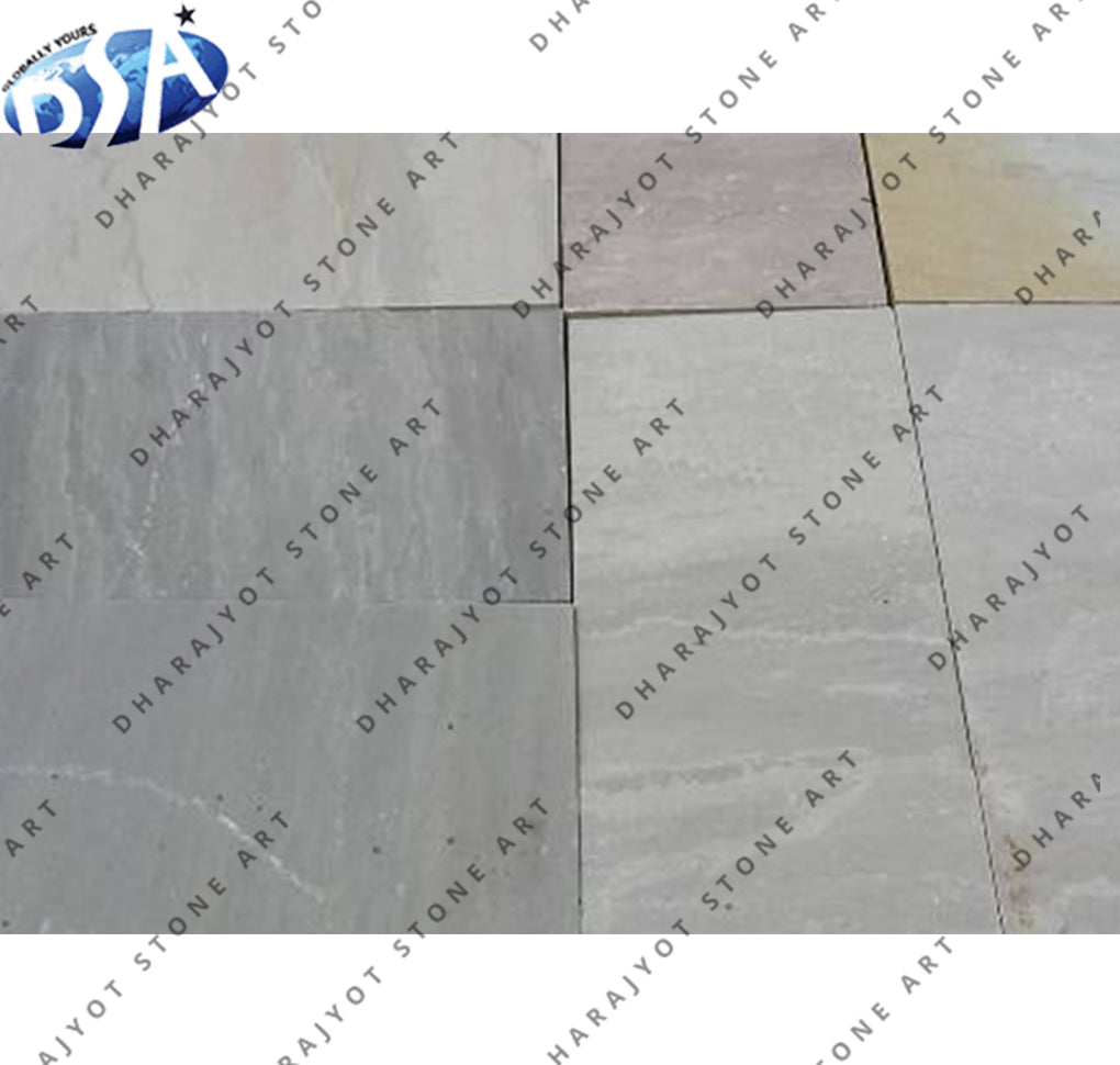Kandla Grey Sandstone Landscaping Tile
