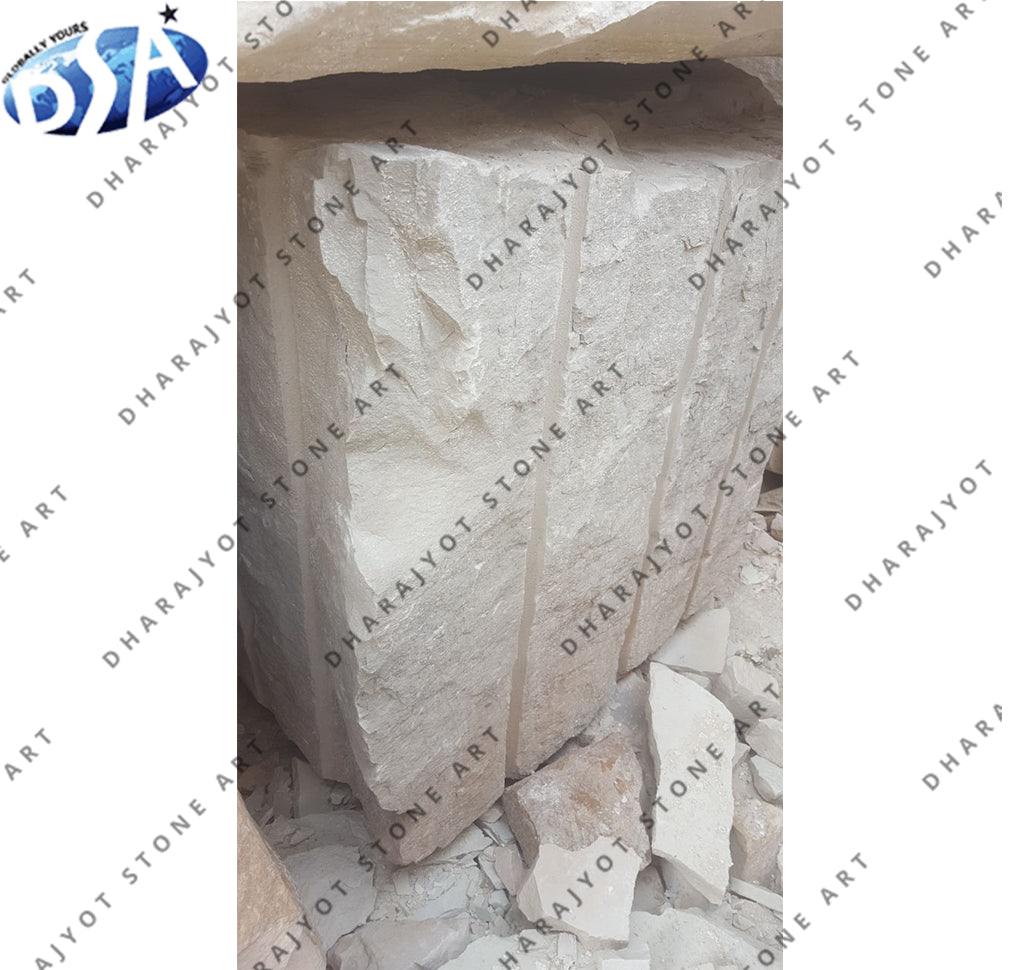 Sandstone Gwalior Mint Stone Block