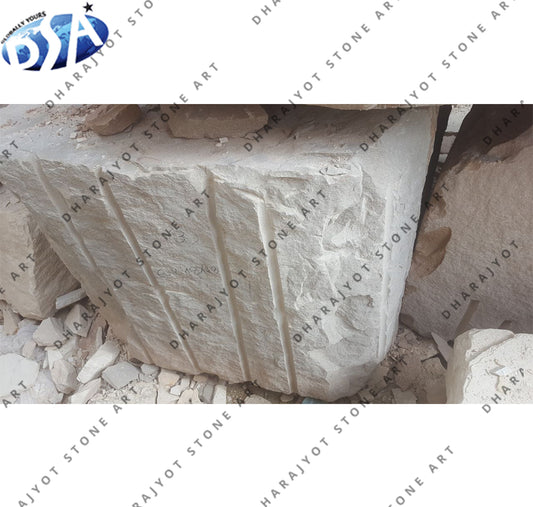 Sandstone Gwalior Mint Stone Block