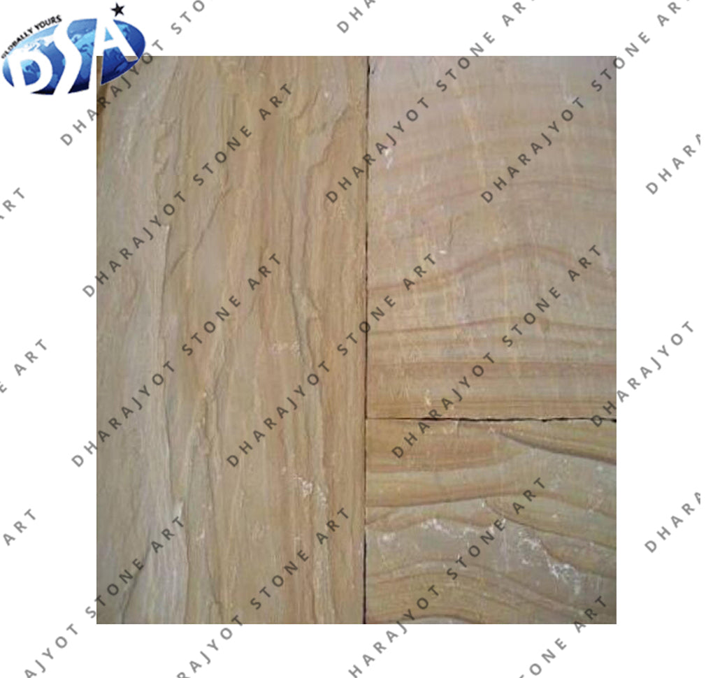 Mint Badami Sandstone Tiles