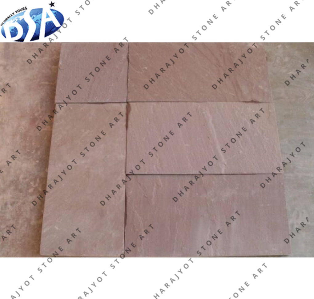 K Pink Desert Pink Sandstone Tiles