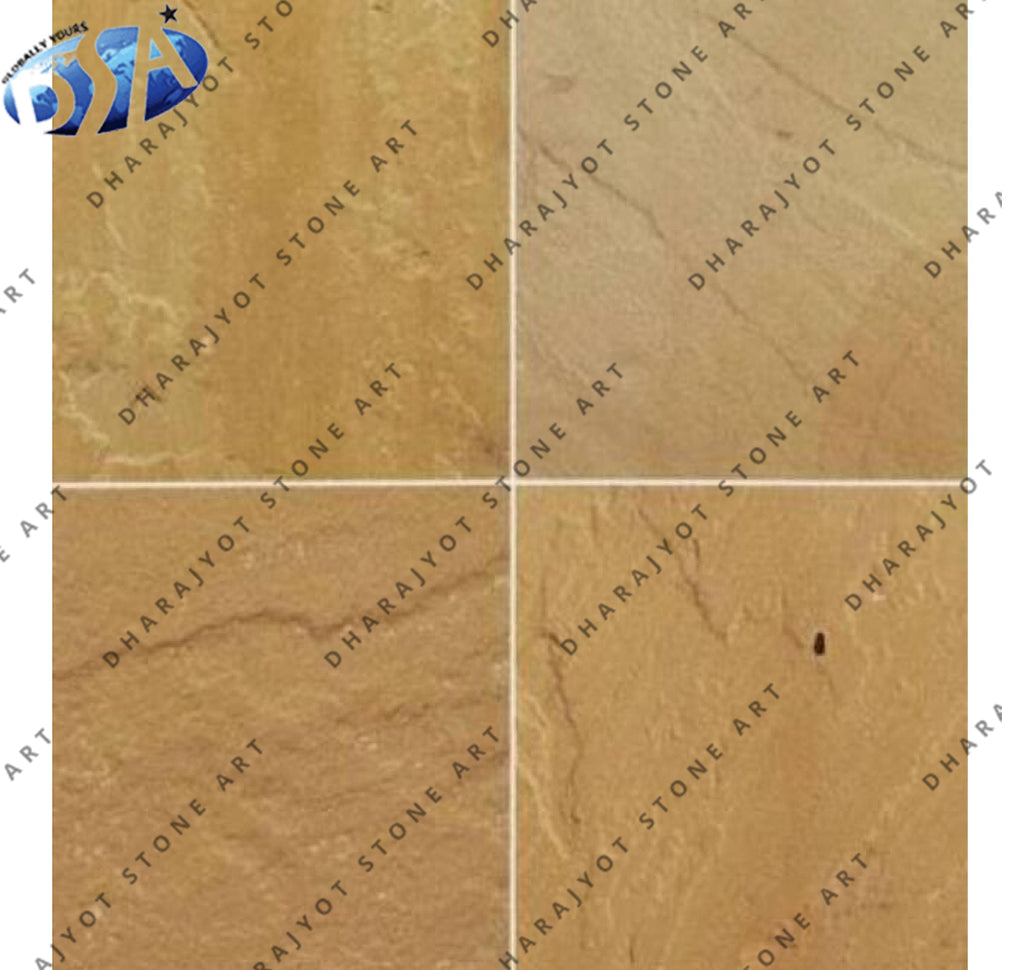 Antique Natural Yellow Sandstone Landscaping Tiles